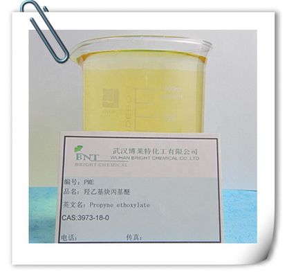 Aditif Nickel Plating PME CAS 3973-18-0/Propynol ethoxylate 98% cair kuning muda