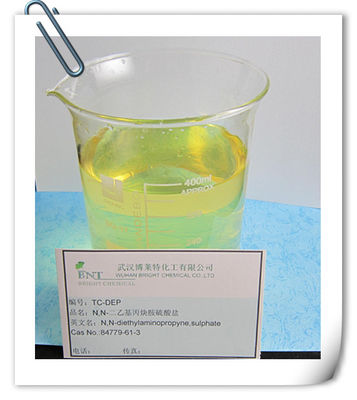 TC-DEP N,N-Diethyl-2-Propyneammonium Sulfate berwarna kuning CAS No. 84779-61-3