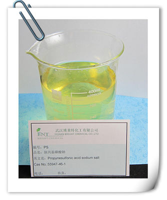 PS ((Natrium propynesulfonate)/CAS No 55947-46-1 Pembersih untuk perpaduan nikel 25% cair