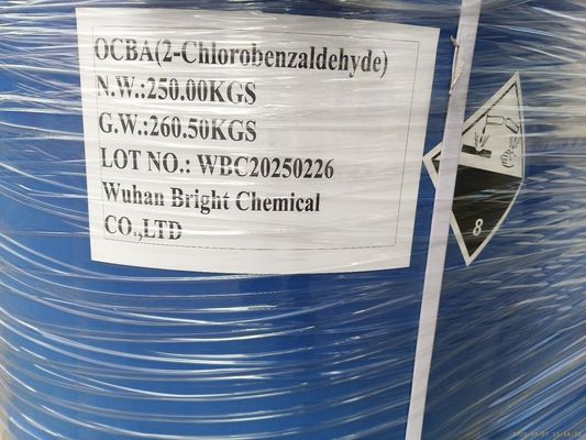 OCBA 2-Chlorobenzaldehyde 99,5% Cairan Cas 89-88-5 Galvanized Leveling Agent Grain Refining Agent, Galvanized Brightener